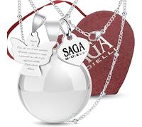 SAGA GIOIELLI® Collana Chiama Angeli Gravidanza Richiamo Degli Angeli Preghiera Angelo Di Dio