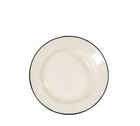Sagaform Doris 5018177 - Piatto smaltato, 20 x 2,5 cm, colore: Beige