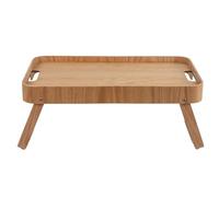 Sagaform Hanna 5018419 - Vassoio per colazione in rovere rosso con gambe di supporto, 30 x 50 cm, altezza 19 cm