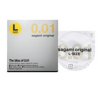 Sagami Original 0,01 L - preservativo - 58mm (1 pz)