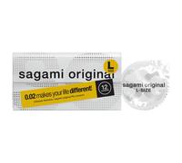 Sagami Original 0,02 L - preservativi - 58mm - confezione da 12