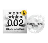 Sagami Original 0,02 L - preservativo - 58mm - 1 pezzo