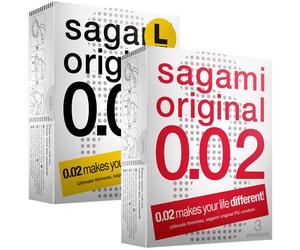 Sagami *Original 0,02 Test-Set* 6 pz Preservativi