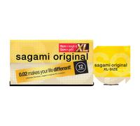 Sagami Original 0,02 XL - preservativo - extra largo 61mm - confezione 12 pezzi