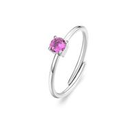 SAGAPO ANELLO Dazzly ACCIAIO CRISTALLO FUCSIA SDZ32