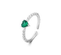 S'AGAPÕ Anello Donna In Acciaio Con Simbolo Cuore | Collezione Dazzly - SDZ128