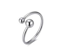 S'Agapõ Anello Donna in Acciaio | Collezione Click - SCK144