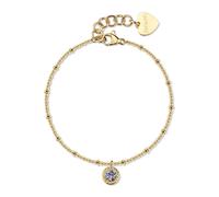 S'AGAPO AURORA BRACCIALE ACCIAIO DA DONNA CON PUNTO LUCE E CRISTALL SAR63 (3700)