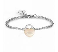 S'Agapõ Bracciale Donna In Acciaio Con Simbolo Cuore | Collezione Lockme - SLM12