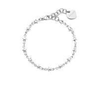 Sagapo Bracciale Acciaio Stelle Regalo Cresima Ragazza Donna SHK94