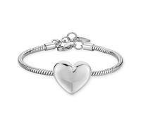 S'agapo Bracciale Catena Cuore Donna Acciaio Regalo Mamma SSE59