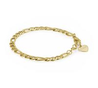 S'agapo Bracciale Catena Donna Acciaio oro Regalo per Sorella SHK14