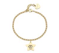 Sagapo Bracciale Amicizia Stella In Acciaio Dorato Sagapò SBY033 S'agapo