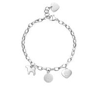 S'Agapõ Bracciale Donna, Bracciale Componibile in Acciaio | Collezione Happy - SHAR17