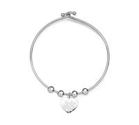 S'Agapõ Bracciale Donna In Acciaio Con Simbolo Cuore | Collezione Be My Family - SBY013