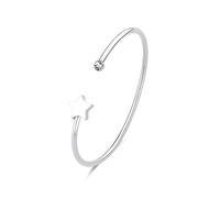 S'Agapõ Bracciale Donna In Acciaio Con Simbolo Stella | Collezione Click - SCK240