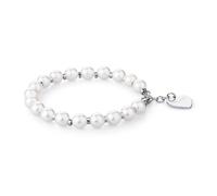 Sagapo Bracciale Donna Collezione Happy Perle Acciaio Anallergico