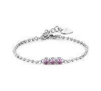 S'Agapõ Bracciale Donna In Acciaio | Collezione Dazzly - SDZ21