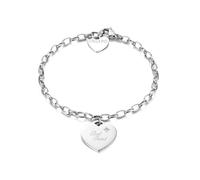 S'Agapõ Bracciale Donna In Acciaio Con Simbolo Cuore | Collezione Be My Always - SBM13