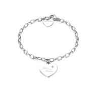 S'Agapõ Bracciale Donna In Acciaio Con Simbolo Cuore | Collezione Be My Always - SBM14