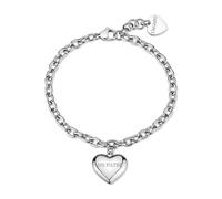 S'Agapõ Bracciale Donna in Acciaio con Simbolo Cuore | Collezione Be My Always - SBM97