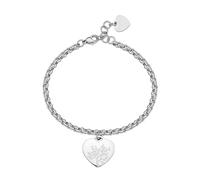 S'Agapõ Bracciale Donna In Acciaio Con Simbolo Cuore | Collezione Be My Family - SBY011