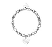 S'Agapõ Bracciale Donna In Acciaio Con Simbolo Cuore | Collezione Be My Family - SBY015