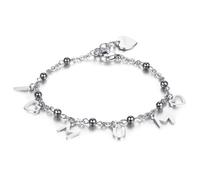 S'Agapõ Bracciale Donna In Acciaio Con Simbolo Cuore | Collezione Haiti - SHT42