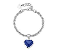 S'Agapõ Bracciale Donna in Acciaio con Simbolo Cuore | Collezione Madame - SDM11
