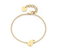 S'Agapõ Bracciale Donna In Acciaio Con Simbolo Elefante | Collezione Click - SCK265
