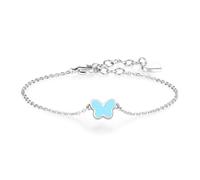 S'Agapõ Bracciale Donna in Acciaio con Simbolo Farfalla | Collezione Click - SCK211