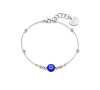 S'Agapõ Bracciale Donna in Acciaio con Simbolo Occhio | Collezione Witch - SWH15