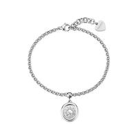 S'Agapõ Bracciale Donna in Acciaio con Simbolo Sole | Collezione Feelings - SFE48