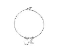S'Agapõ Bracciale Donna In Acciaio Con Simbolo Stella | Collezione Feelings - SFE12