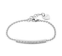 S'Agapõ Bracciale Donna in Acciaio e Cristalli | Collezione Dazzly - SDZ11