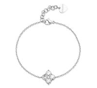 S'Agapõ Bracciale Donna in Acciaio e Cristalli | Collezione Gleam - SLA13