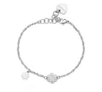 S'AGAPO AURORA BRACCIALE IN ACCIAIO DA DONNA CON FIORI SAR44 (2693)