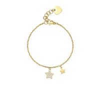 S'Agapõ Bracciale Donna In Acciaio Con Simbolo Stella | Collezione Aurora - SAR27