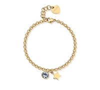 S'AGAPÕ Bracciale Donna In Acciaio Con Simbolo Stella | Collezione Lucky Light - SKT28
