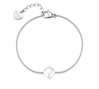 S'Agapõ Bracciale Donna in Acciaio e Perle | Collezione Wisdom - SWI43