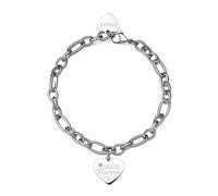 SAGAPO BRACCIALE DONNA MAMMA GRAZIE CUORE ACCIAIO Sagapò SBY015 S'agapo