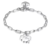Sagapo Bracciale Donna Quadrifoglio Good Luck Acciaio Sagapo SBM57