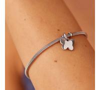 Sagapo Bracciale Farfalla Maestra Fine Scuola Donna Catena Snake SCK293 Nuovo