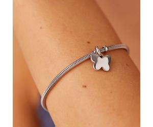 Sagapo Bracciale Farfalla Maestra Fine Scuola Donna Catena Snake SCK293 Nuovo