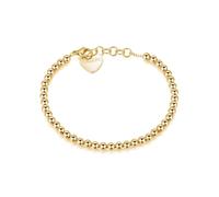 S'agapõ Bracciale Happy Shac30 Acciaio Placcato Oro Sfere - Bracciale