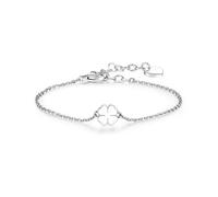 S'agapõ Bracciale In Acciaio Con Quadrifoglio Click Sck10 - Bracciale