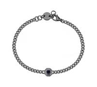 SAGAPO BRACCIALE Snap NERA CRISTALLO NERO SNP12