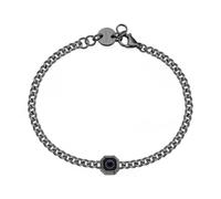 SAGAPO BRACCIALE Snap NERA CRISTALLO NERO SNP14