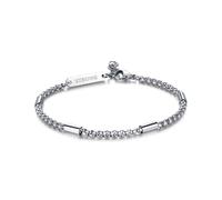 S'agapo Bracciale Uomo Acciaio Catena Veneziana Sagapo Ripple SRP13 Moderno