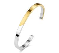 S'Agapõ Bracciale Uomo, Bracciale Rigido in Acciaio | Collezione Bound - SBD19B